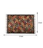 Multicolor Wool & Jute Geometric 60 x 36 Inches Hand Woven Dhurries