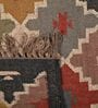 Multicolor Wool & Jute Abstract 60 x 36 Inches Hand Woven Dhurries