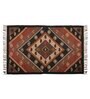 Multicolor Wool & Jute Abstract 72 x 48 Inches Hand Woven Dhurries