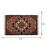 Multicolor Wool & Jute Abstract 72 x 48 Inches Hand Woven Dhurries