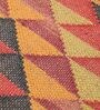 Multicolor Wool & Jute Geometric 72 x 48 Inches Hand Woven Dhurries