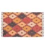Multicolor Wool & Jute Abstract 72 x 48 Inches Hand Woven Dhurries