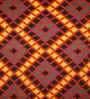 Multicolor Wool Geometric 72 x 48 Inches Hand Woven Dhurrie