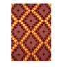 Multicolor Wool Geometric 72 x 48 Inches Hand Woven Dhurrie