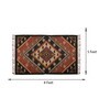 Multicolor Wool & Jute Abstract 96 x 60 Inches Hand Woven Dhurries
