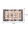 Multicolor Wool & Jute Abstract 96 x 60 Inches Hand Woven Dhurries
