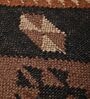 Multicolor Wool & Jute Abstract 96 x 60 Inches Hand Woven Dhurries