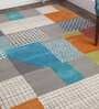 Multicolor Wool Abstract Hand Tufted 7 x 5 Ft Carpet