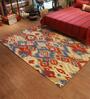 Multicolor Abstract Wool 5 ft x 7 ft Hand Tufted Carpet