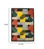 Multicolor Wool Abstract 5 x 8 Feet Hand Tufted Carpet