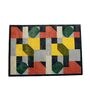 Multicolor Wool Abstract 5 x 8 Feet Hand Tufted Carpet