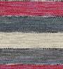 Multicolor Wool 3 ft X 5 ft Hand Woven Dhurrie