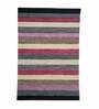 Multicolor Wool 3 ft X 5 ft Hand Woven Dhurrie