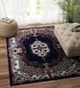 Multicolor Wool Traditional 8 x 5 Feet Hand Tufted Carpet