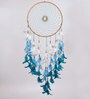Multicolor Wool Wooden Pearls with Buddha Dream Catcher