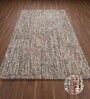 Multicolored Abstract Wool 9 x 12 Feet Hand Woven Carpet