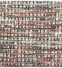 Multicolored Abstract Wool 9 x 12 Feet Hand Woven Carpet