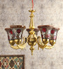 Multicolour Glass Chandelier