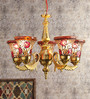 Multicolour Glass Chandelier