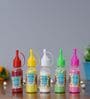 Multicolour (Set of 5) Rangoli Bottles