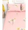 Abstract 210 TC Microfiber 1 Bedsheet,  2 Pillow Covers Cider King Collection