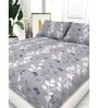 Abstract 210 TC Microfiber 1 Bedsheet,  2 Pillow Covers Cider King Collection