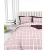 Abstract 350 TC Microfiber 1 Bedsheet,  2 Pillow Covers Tussan Summer Collection