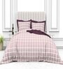 Abstract 350 TC Microfiber 1 Bedsheet,  2 Pillow Covers Tussan Summer Collection