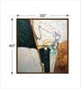 Peak Multicolor Canvas Framed Art Print