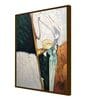 Peak Multicolor Canvas Framed Art Print