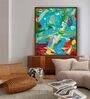 Tack Works Multicolor Canvas Framed Art Print