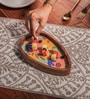 Multicolour Acacia Wood Serving Tray