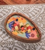 Multicolour Acacia Wood Serving Tray