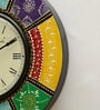 Multicolour Analog Traditional Wall Clock