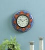 Multicolour Analog Traditional Wall Clock