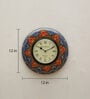 Multicolour Analog Traditional Wall Clock