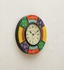 Multicolour Analog Traditional Wall Clock
