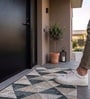 Multicolour Arvello Rubber 16x24 Inches Anti Skid Door Mat