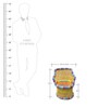 Ethnic Cane Outdoor Seating in Multi Colour
