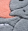 Multicolour Baby Elephant 31x26 Inches Anti Skid Shape Rug
