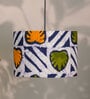 Batik Print Pendant Light