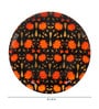 Blue Bone China Babur Inspired Home Decor Wall Plate 7.5 Inch