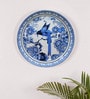 Blue Bone China Delftware Dutch Blue Pottery Inspired Home Decor Wall Plate 10 Inch