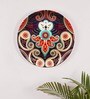 Blue Bone China Majestic Paisley Decorative Plate 10 Inch