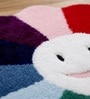 Multicolour Bow Bow Rainbow 24x24 Inches Anti Skid Shape Rug