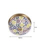 Daffodil Multicolor Brass Ceiling Flush Mount