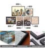 The Visual Superior Skill Multicolour Canvas People and Places Art Print Set of 6