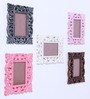 Multicolour Cedar Vertical & Horizontal Wall Hanging Photo Frames