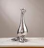 Chrome Ceramic Figurine