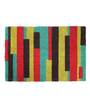 Multicolor Abstract Coir 30 x 20 Inches Anti Skid Door Mat